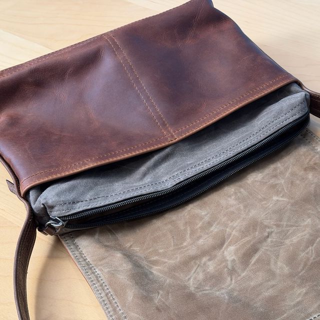 Little Book Bag Leather